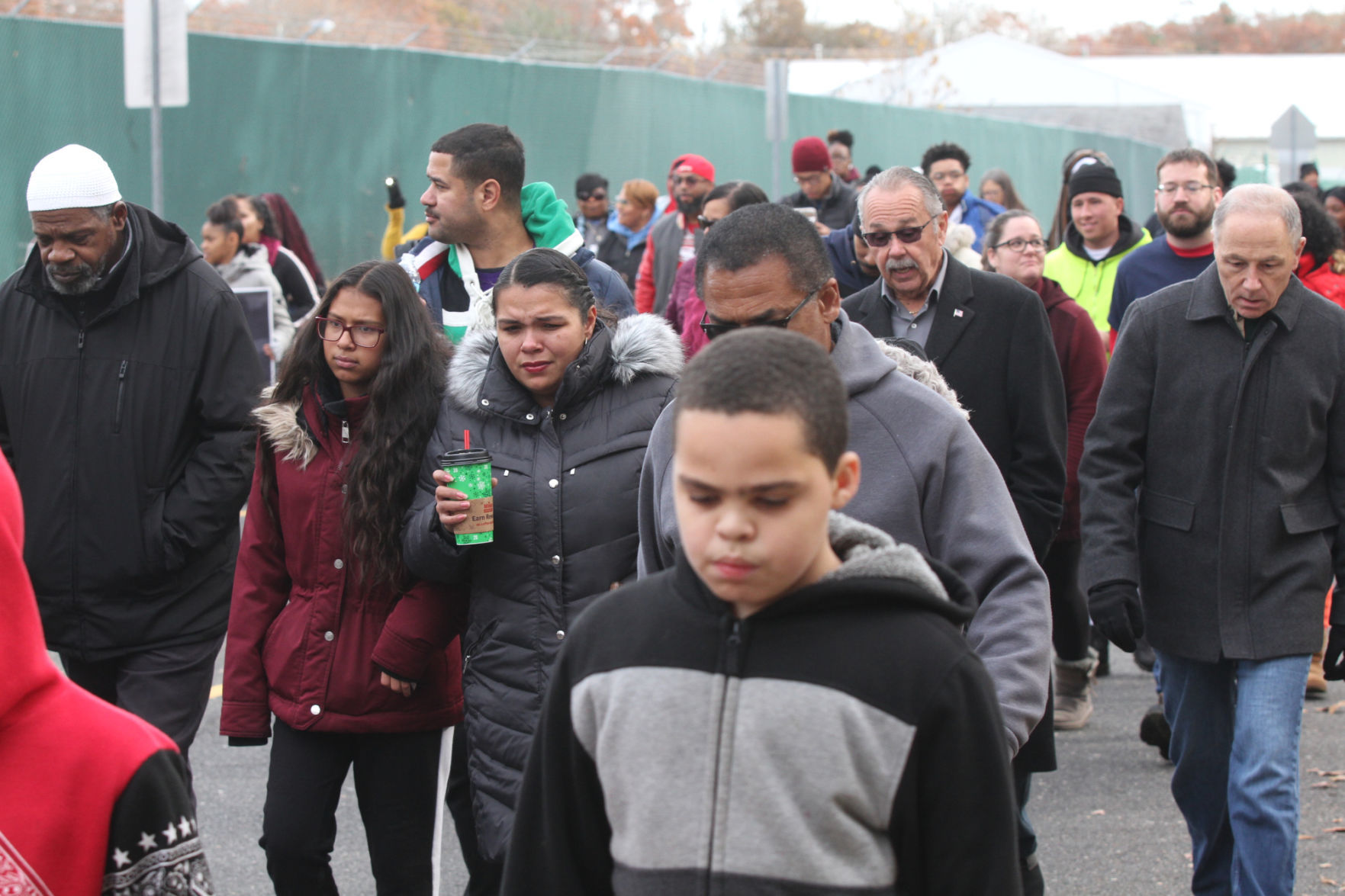 Pleasantville peace march